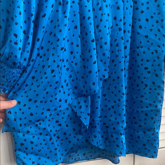 Blue Patterned Dress - Picture 6 of 13